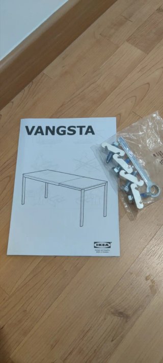 Mesa comedor extensible blanca