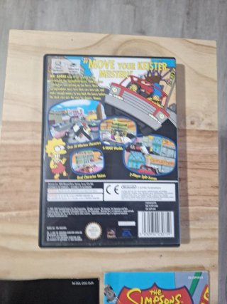 The Simpsons Road Rage GameCube Caja y Manuales