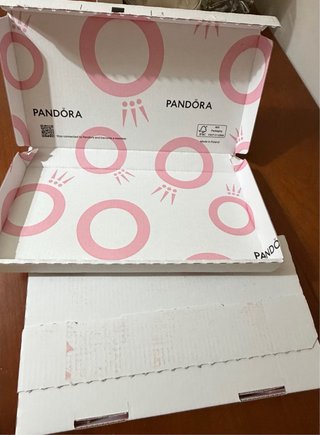 DOS CAJAS PANDORA  PEQUEÑAS  EMBALAJE, 22,5x12x2,3