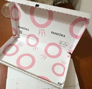 DOS CAJAS PANDORA  PEQUEÑAS  EMBALAJE, 22,5x12x2,3
