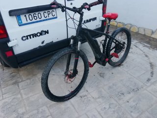 Bicicleta Eléctrica Montaña Negra