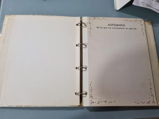 Álbum Primera Comunión Vintage Años 80