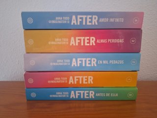 Saga libros After - Anna Todd