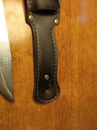 Machete de colección con funda