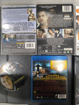 Películas DVD y Blu-ray