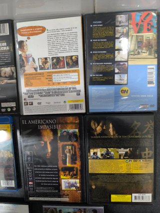 Películas DVD y Blu-ray
