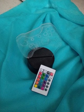 Lámpara LED Mando Gaming