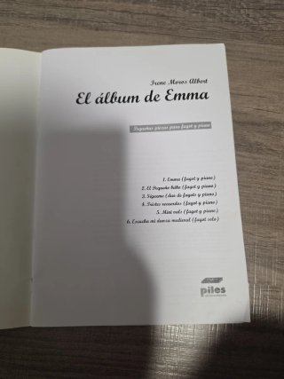 El álbum de Emma - Partituras Fagot y Piano