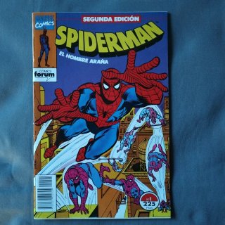 Lote 7 cómics marvel de spiderman