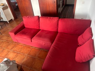 Fundas Sofá KIVIK Rojo