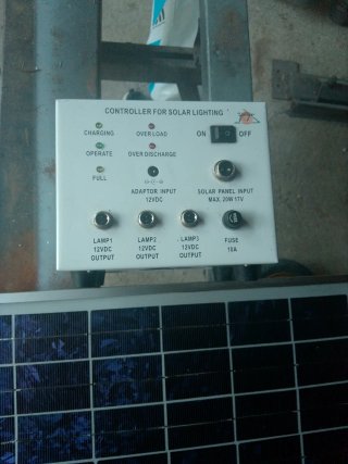 Kit Placa Solar con Controlador