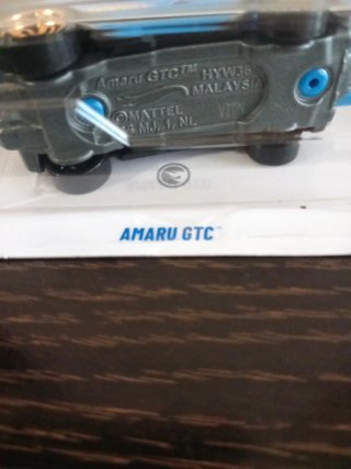 Hot Wheels Amaru GTC Azul 186/256