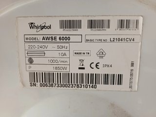 Scheda lavatrice Whirlpool mod AWSE6000