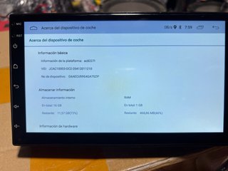 Pantalla 7” Android para Coche