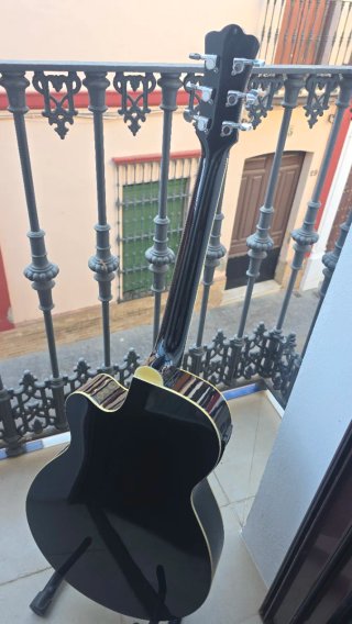 Guitarra Acústica Baffin Negra