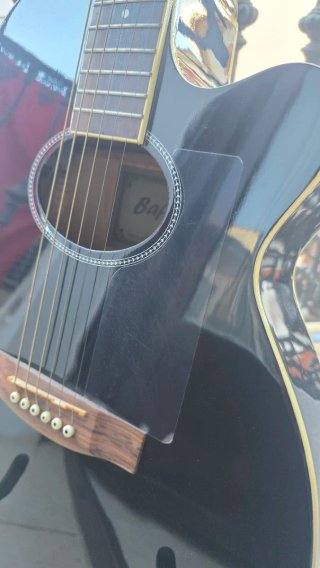 Guitarra Acústica Baffin Negra