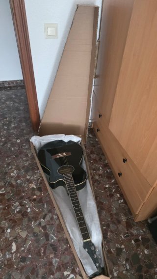 Guitarra Acústica Baffin Negra