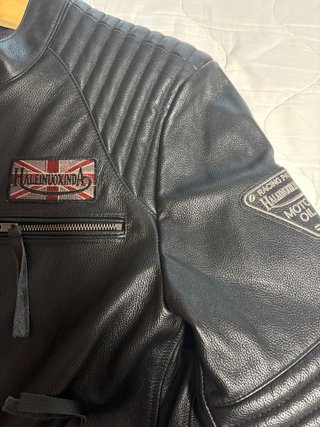 Chaqueta de cuero para moto talla XXL 90 kg "Nueva