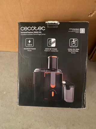 Licuadora Cecotec ExtremeTitanium 19000 XXL