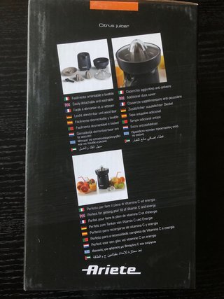 Exprimidor Ariete Citrus Juicer