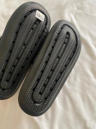Sandalias negras Auchan Talla 43