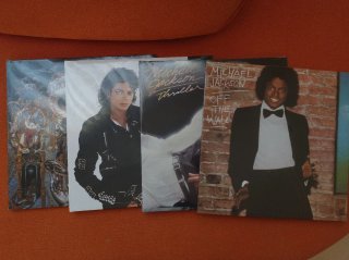 Lotto 4 LP Michael Jackson