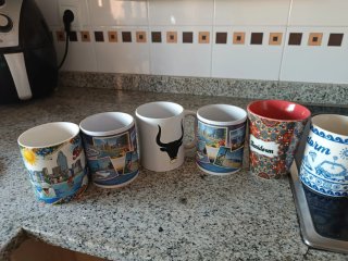 Tazas de cerámica Benidorm