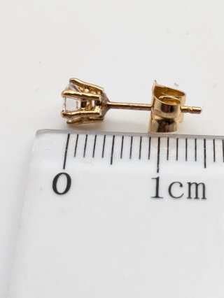Pendiente Oro 18k con Circonita