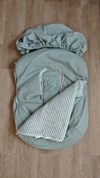 Saco para capazo bebé estampado