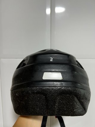 Casco de bicicleta negro