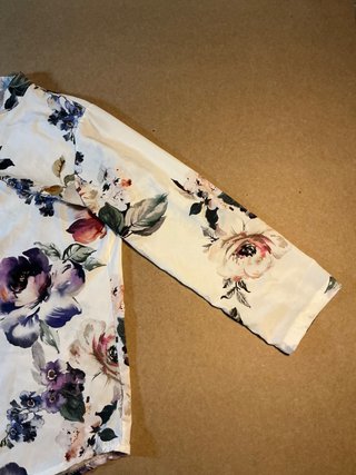 Blusa floral Made in Italy Talla Única