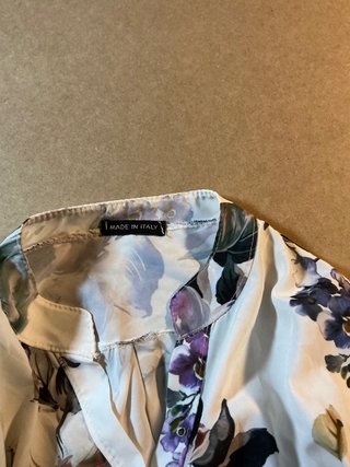 Blusa floral Made in Italy Talla Única