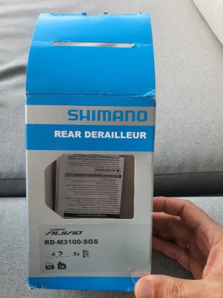 Cambio Shimano Alivio RD-M3100-SGS Nuevo