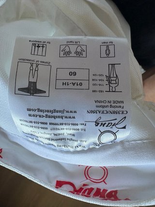 Chaqueta y guante esgrima