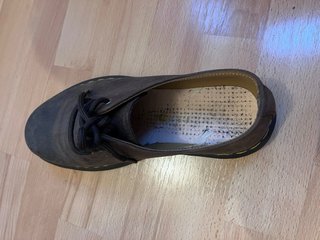 Dr. Martens Zapatos de Cuero Marrón