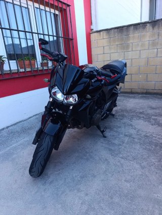 Kawasaki Z750 Negra