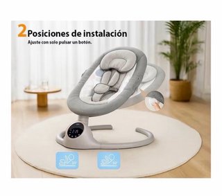 Silla Mecedora Eléctrica Bebé 0-9kg BEBE2LUXE
