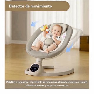 Silla Mecedora Eléctrica Bebé 0-9kg BEBE2LUXE