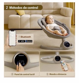 Silla Mecedora Eléctrica Bebé 0-9kg BEBE2LUXE