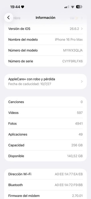 iPhone 16 Pro Max 256GB