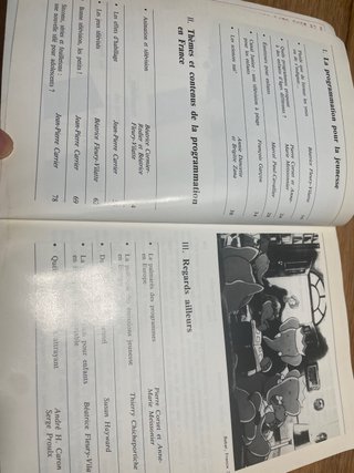 Les émissions pour enfants