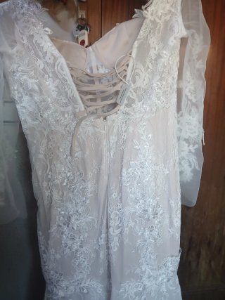 Vestido de Novia Blanco Encaje