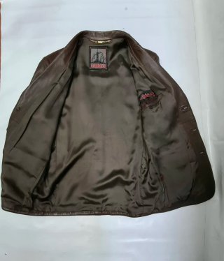 Americana Piel Ovino TORRAS Talla 48 Marrón
