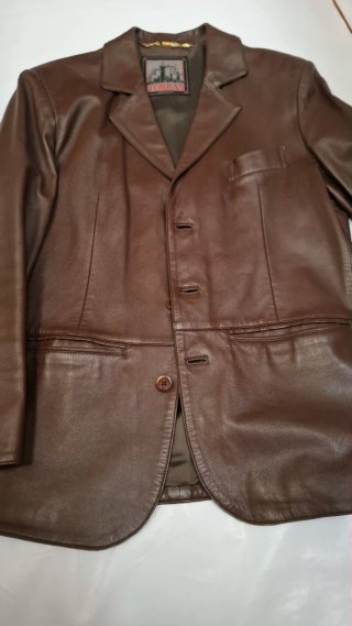 Americana Piel Ovino TORRAS Talla 48 Marrón