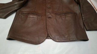 Americana Piel Ovino TORRAS Talla 48 Marrón
