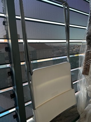 Sillas plegables Ikea blancas Dos sillas