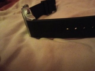 Reloj Neckman Negro y Plateado
