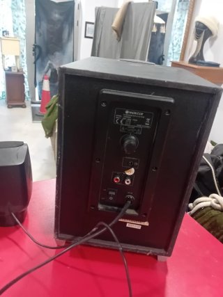 Altavoces PC 2.1 Woxter (Subwoofer + 2 Satélites)