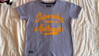 Camiseta Superdry Talla S Morada