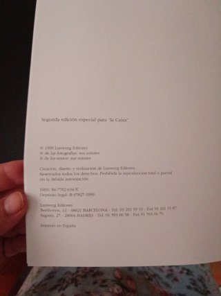 Libro fotografías Parques Nacionales de España